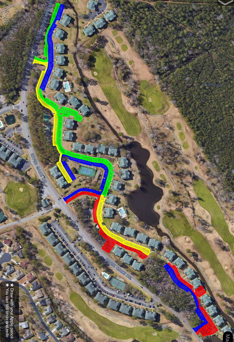 River Oaks I Sealing Map