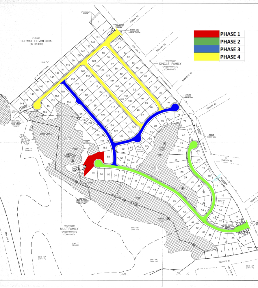 Seaside Plantation PHASE MAP
